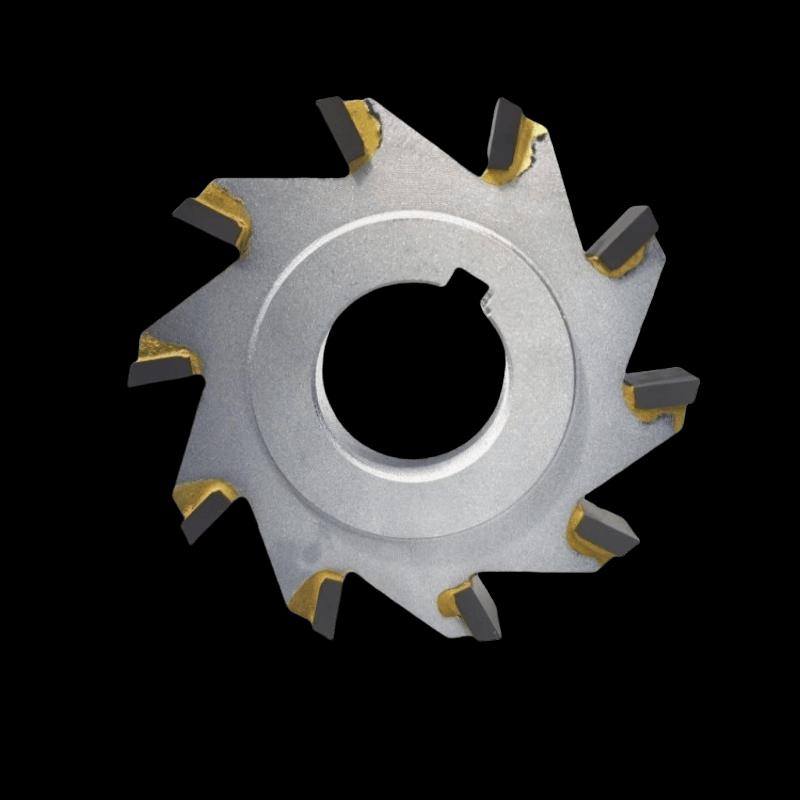 JingMian Carbide-Tipped Triple-Edge Milling Cutter