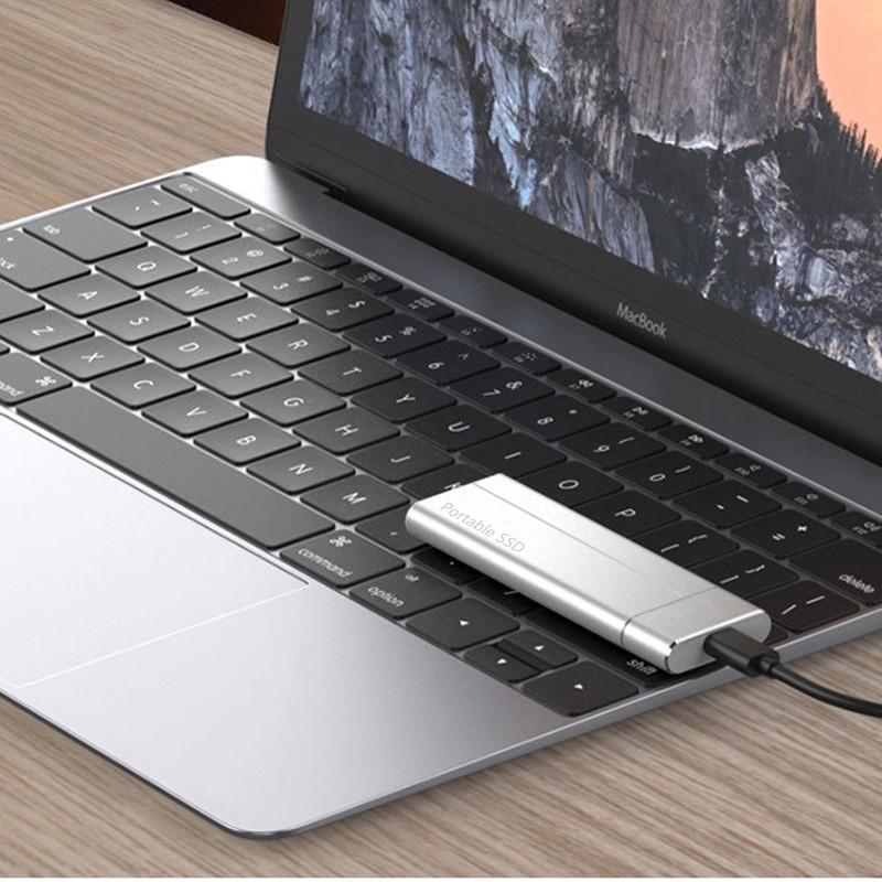 High-Capacity SSD Portable Drive: 2TB-32TB with Fast Data Transfer