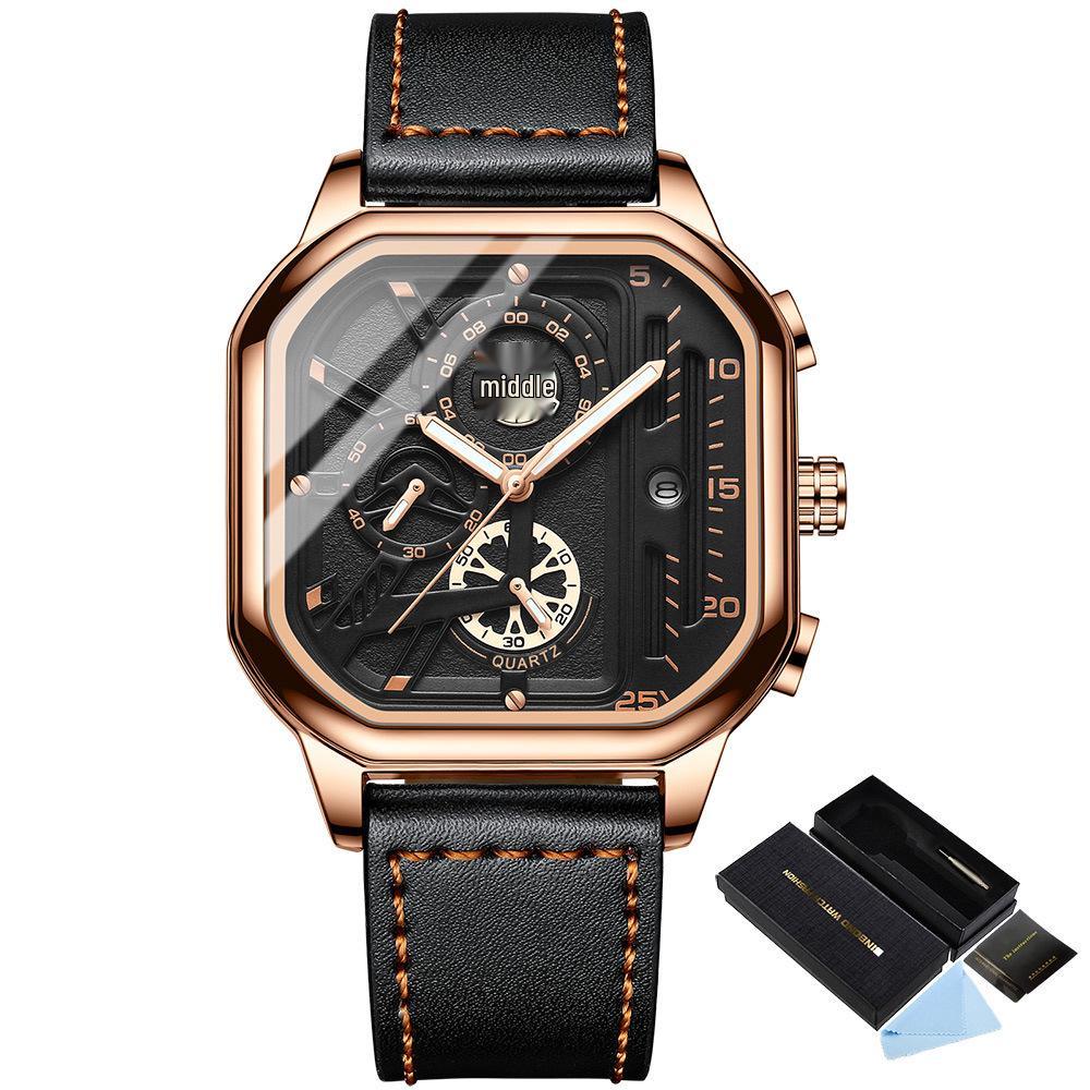Binbang Men s Luminous Waterproof Sports Wristwatch