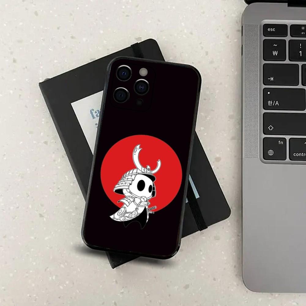 Game H-Hollow K-Knight Phone Case For Apple iPhone 15,14,13,12,11,Pro,X,XS,Max,XR,Plus,Mini Soft Black Cover
