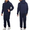 Men's Trendy Hooded Sweatshirt Two-Piece Set for Spring & Autumn