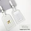 PU Leather Passport and Luggage Tag Set