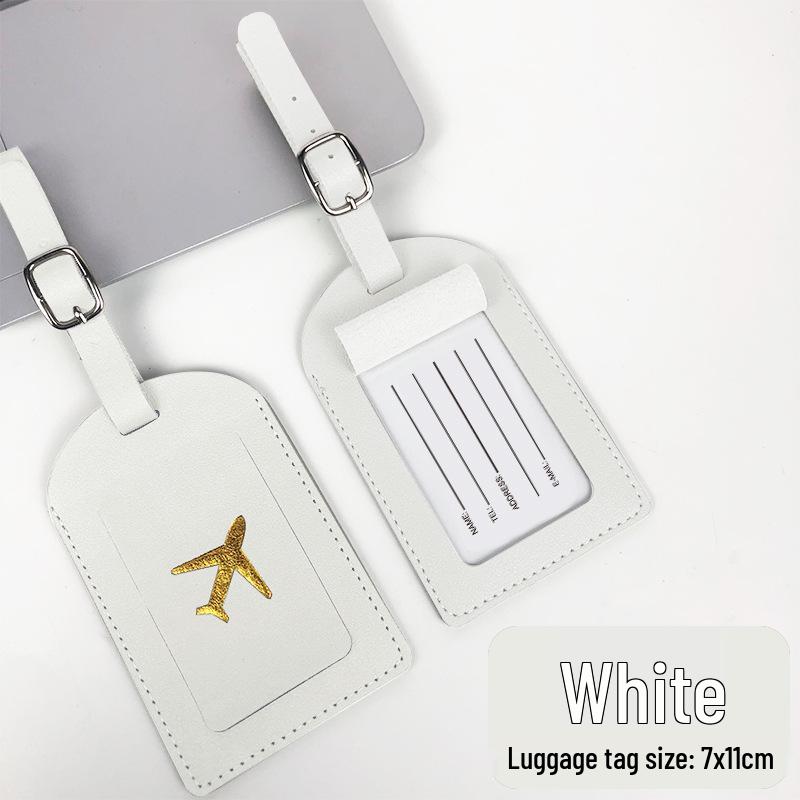 PU Leather Passport and Luggage Tag Set