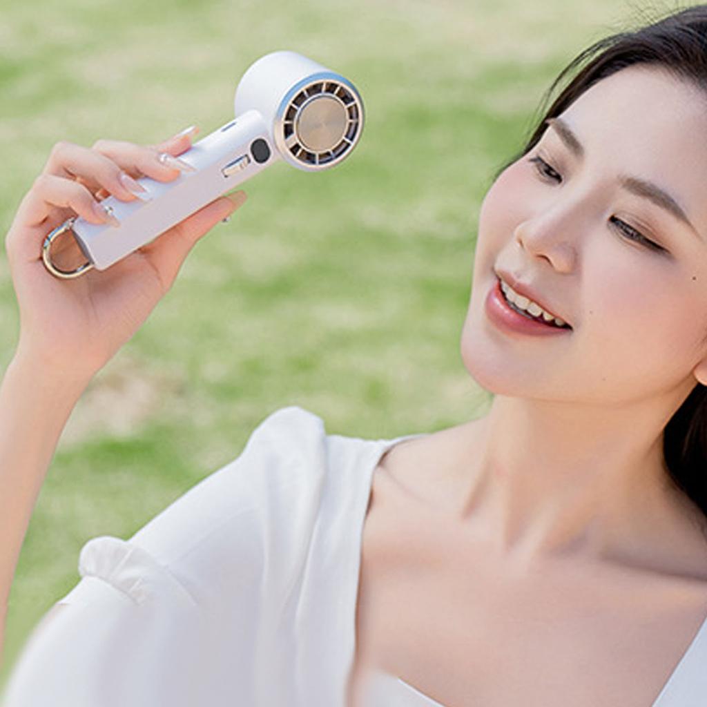 Portable Handheld   Fan USB Re able 14000RPM 100 Speed Quiet Handheld   Fan for Travel Camping Outdoor