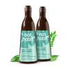 Nat Habit Rosmarin Haarshampoo Mit Dreiblatt-Formel Hibiskus Curry Neem Soja Ferment Protein Sulfatfrei Natürliche Packung
