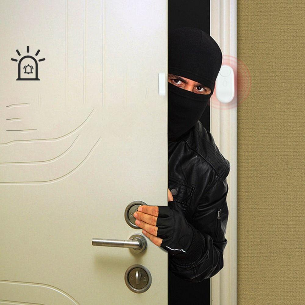 Multifunctional Door Window Alarm Wireless Closing Beep Reminder  for Home Anti-Theft/Doorbell