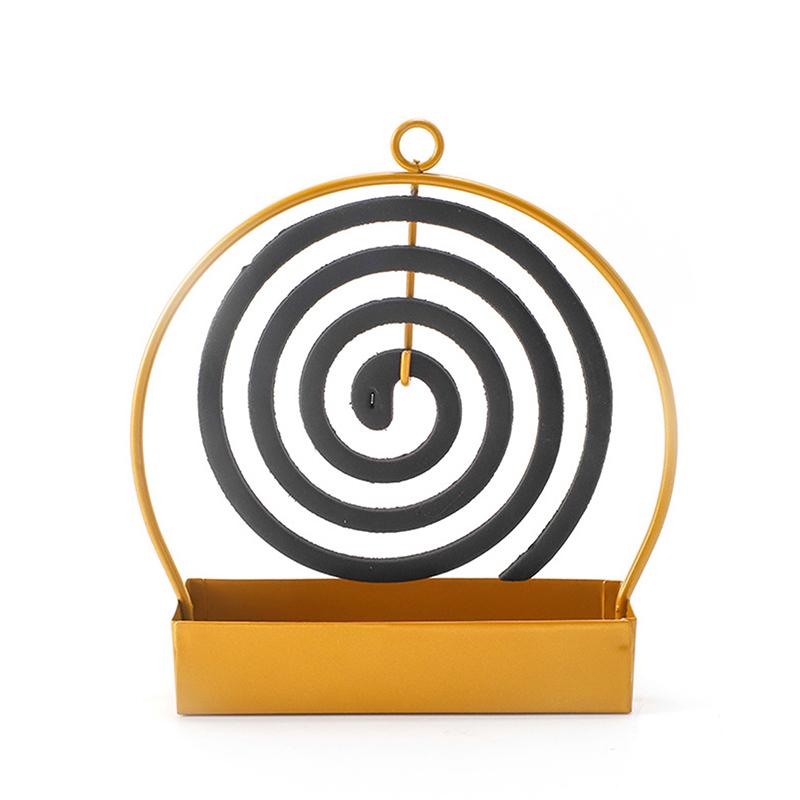 

Железный держатель для катушки от комаров, держатели для благовоний, рамка для горелки для благовоний, современная репеллентная стойка для благовоний для бытовой спальни, патио as the picture