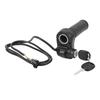 3-Pin Connector Electric Bike Throttle Grip with 2 Keys Full Twist Throttle  Electric Scooter