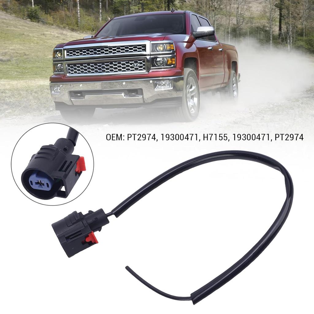 Starter Pigtail Connector Harness Plug for JK V6 3.6L 2012-2018, 1500 4.3L 5.3L 6.2L V8 2014-2018