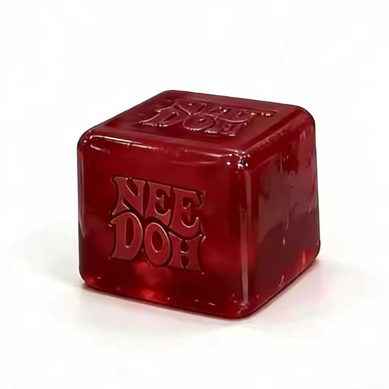 Dr Pepper X NeeDoh Nice Cube Squishy Stress Relief Toy, Soft Squeeze Fidget Cube for Kids & Adults, Anxiety Relief Sensory Toy@