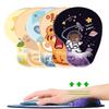 New Cartoon Ergonomic Hand Support Mouse Mat Non Slip Comfortable Office Accessories Silicone Cute Wrist Rest Mousepad Office
