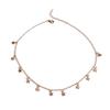 Elegant Star Pendant Necklace Star Choker Alloy Material Star Pendant Collar Clavicle Star Pendant Necklace for Women