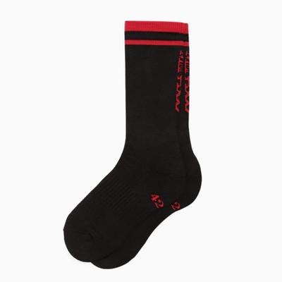 MENASOO RUNNING CREW FLOGGER FIT SOCKS_lang_SCHWARZ