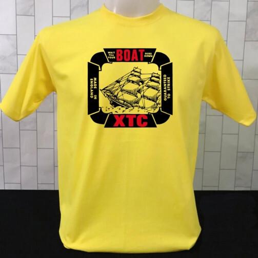 XTC Wait Till Your Boat Goes Down T Shirt Music New Wave The Jam Squeeze GT297 4XL