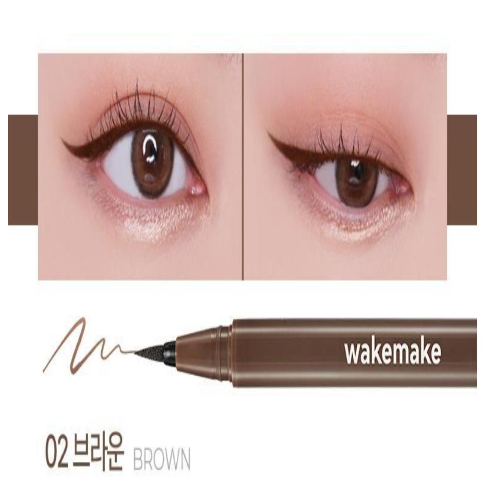 WAKEMAKE Any-Proof Pen Eyeliner 1+1 Set (New)