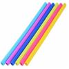 Disposable Plastic Flat Mouth Straight Tube  Milk Tea Straw