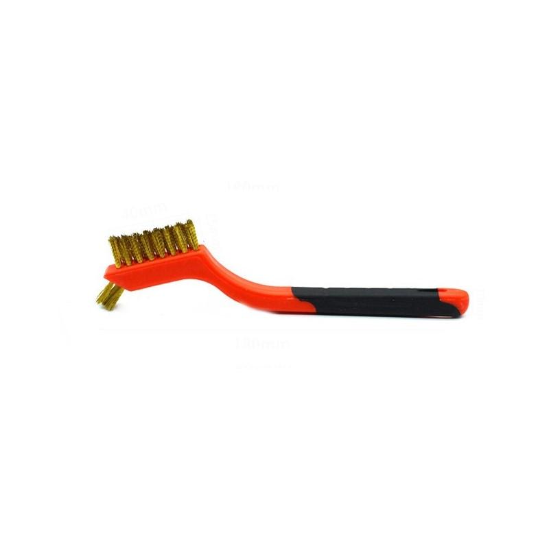 Double End Brush Stainles Steel Wire Brush Cleaning Rust Removing Polishing Tool