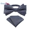 Two-piece Suit Paisley Bow Tie And Pocket Squares Handkerchief
