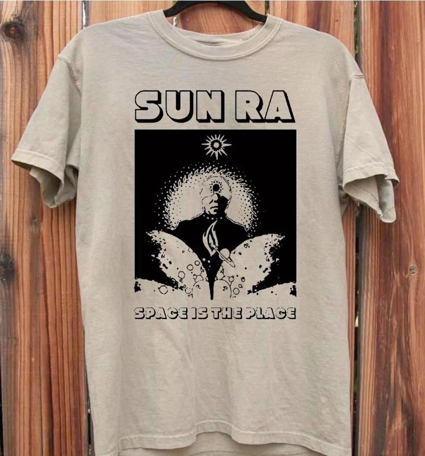 Sun Ra Space Is The Place Jazz Short Sleeve Sand Unisex T Shirt Reprint