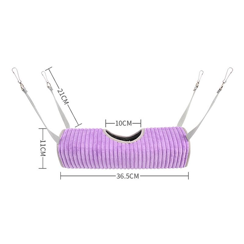 1pc Hamster Hammock Ferret Hide Tunnel Warm Rat Hammock for Rodents Rats Accessories Rodent Hammock for Pet Supplies