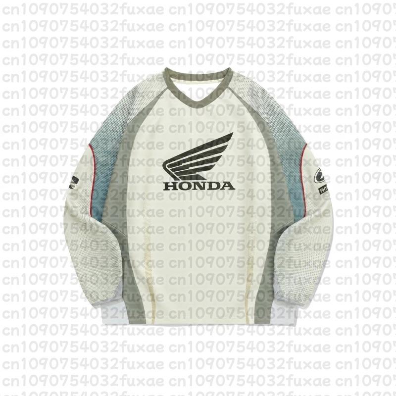 Honda Motorcycle Sports Shirt Long Sleeved Cycling Shirt Breathable Bicycle Racing Equipment Comfortable Off-road Motorcycle Top