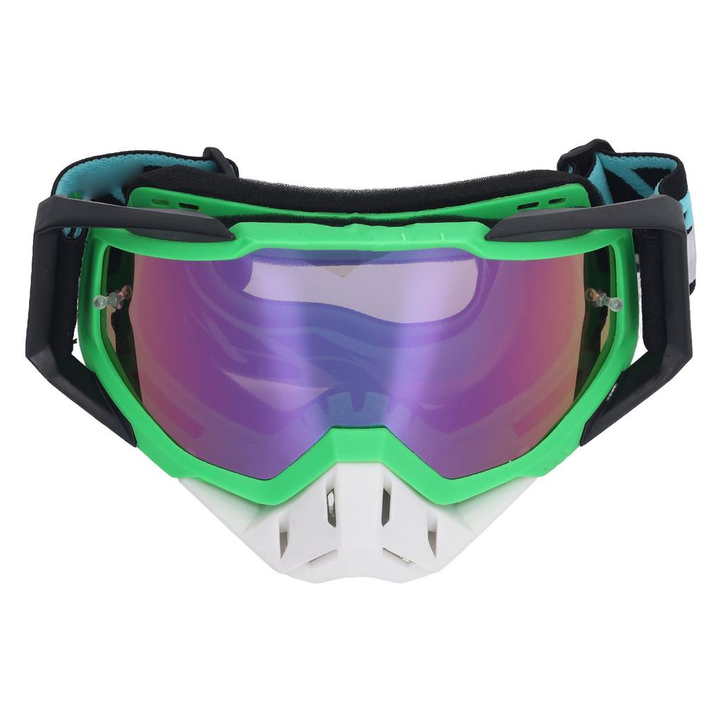 Ochelari de motocicletă Rezistenți la vânt Protecție UV Previn aburirea Rezistenți la impact Ochelari pentru cască de curse