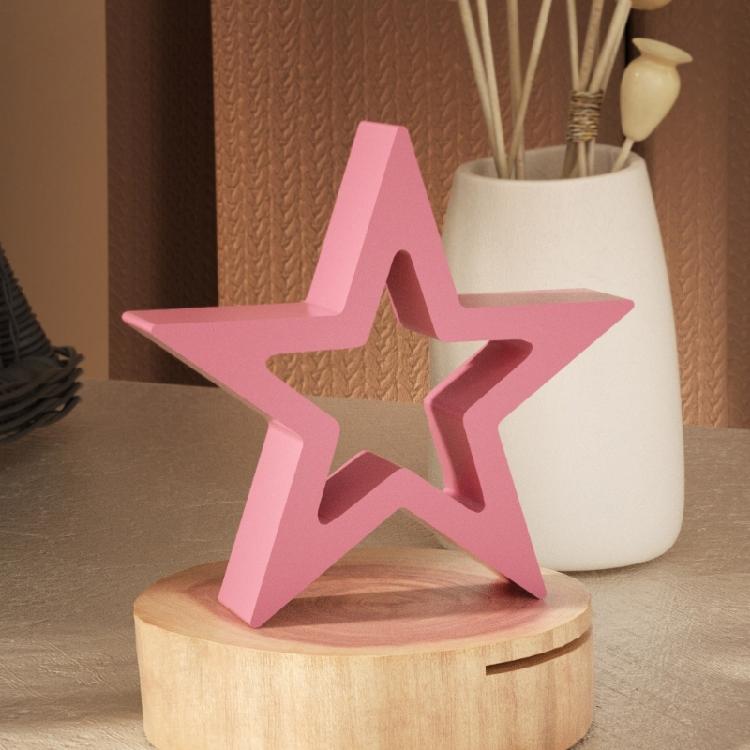 Modische Stabile Silikon-Sternformen Tragbar für Handgemachte Weihnachtsanhänger Elegante Ausgehöhlte Designs Einfach zu Verwenden