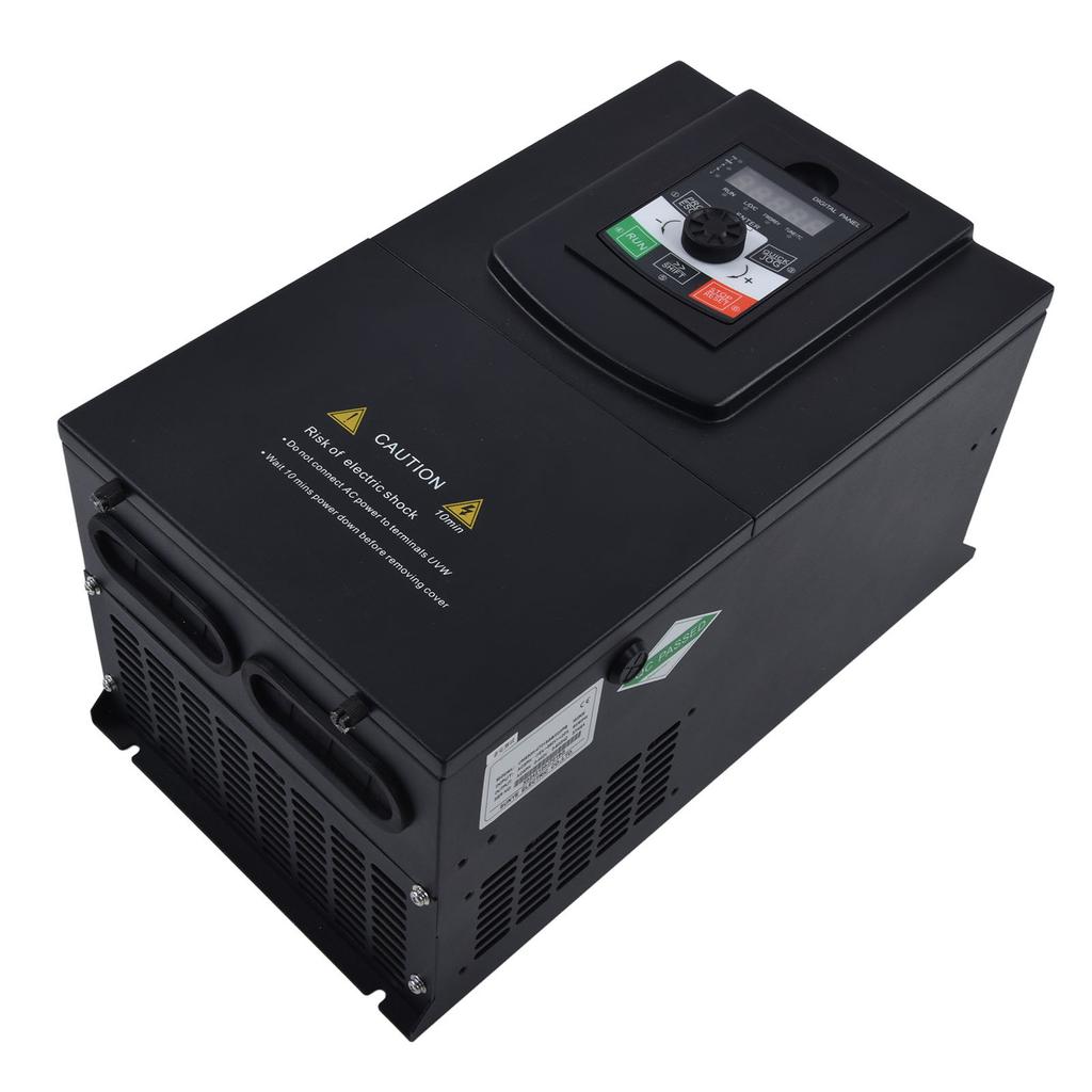 Değişken Frekans Sürücüsü VFD Vektör 3 Fazlı İnvertör Kontrol Cihazı Dönüştürücü 380V 18KW 22KW