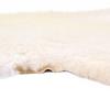 Natural White Sheepskin 110-120cm - sheared size 110-120cm