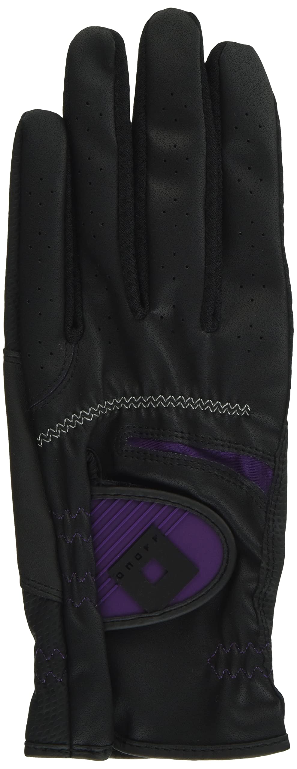 

Перчатки ONOFF черные x фиолетовые 22 см BLK22 женские (Левая рука) ОГ7221-02