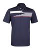 EXTRASPORTY Summer Swing Men'S Cooling Collared Short Sleeve T-Shirt 3 Colors
