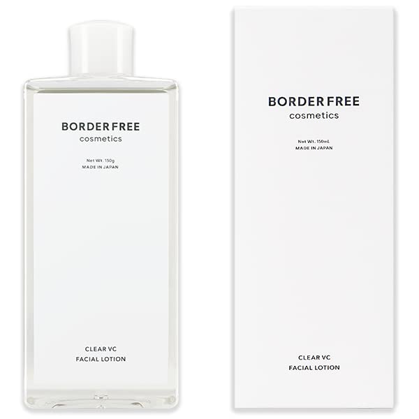 BORDER FREE cosmetics Прозрачный лосьон для лица с витамином C, производным витамина C, ниацинамидом для тусклой кожи [Оригинальный] [Официальный]