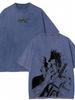 Black Clover Yami Sukehiro Graphic TShirt Men Anime Oversized Streetwear Tee