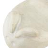 Chopstick Rest, Approximately 4 X 2.7 Cm, Bean Rabbit Design, White, 23464