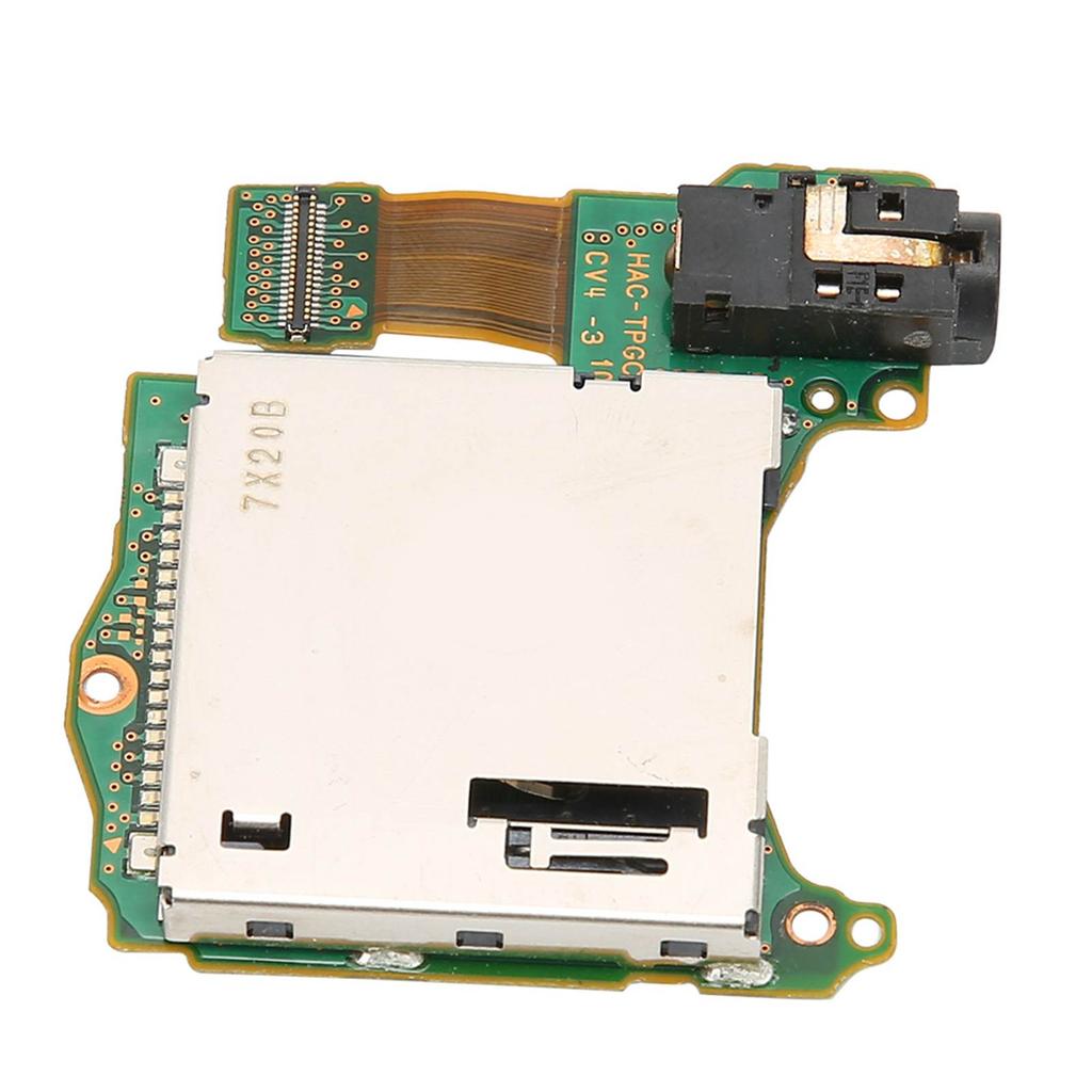 Game Cartridge Card Slot Host Reader Tray Earphone Hole Port Fit for Switch