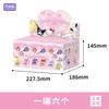 New Sanrio Official Diy Ring Blind Box Building Blocks Melody  Kuromi Cartoon Interlocking Building Blocks Gift