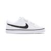 Nike Capri 3 LTR Abrasion Resistant Cushioning Low top Skateboard Shoes White Black Children Aged 3 7 Years Old 579948-106