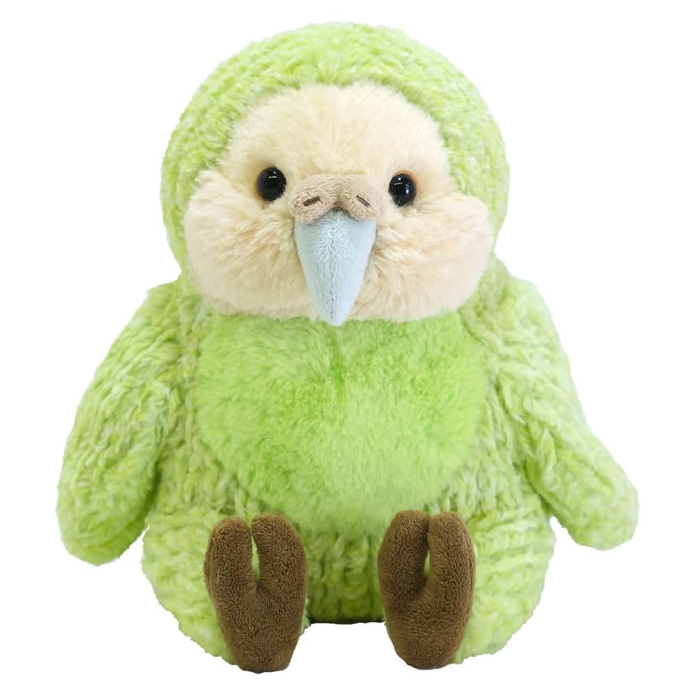 Sunlemon Fluffies Kakapo Plush Toy 20x22x20cm Cute Animal Rare Creature Series