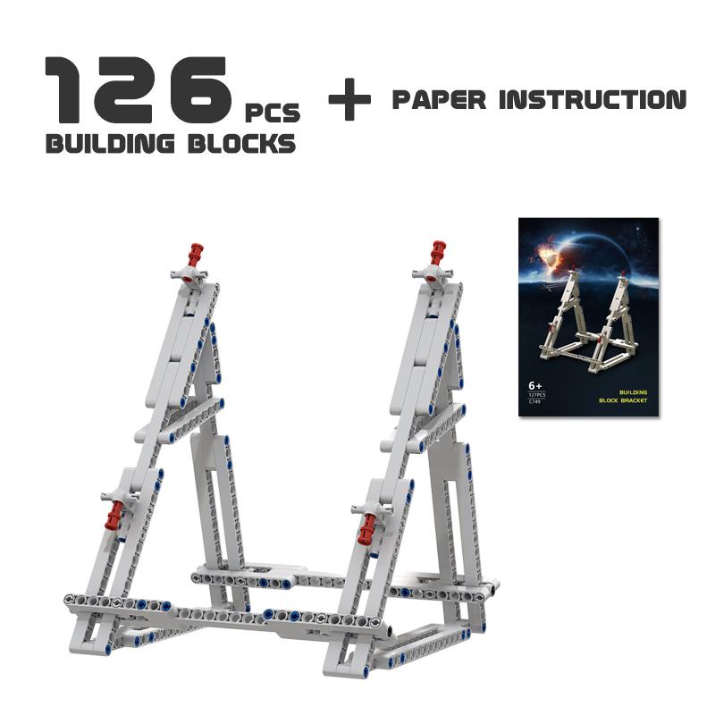 Il espositore per la nave leggendaria 75257 MOC verticale Building Blocks Mattoni compatibili per 05007 75105 Ultimate