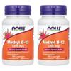 NOW Foods Methyl B-12 1000mcg Lozenges, 100 Tablets (2 Pack)