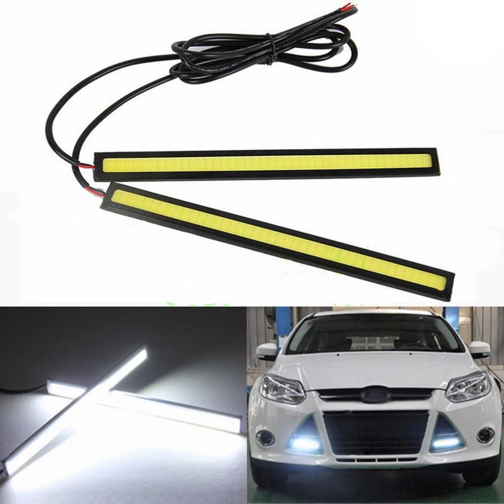 Światła Drl Cob Led 25W Dzienne