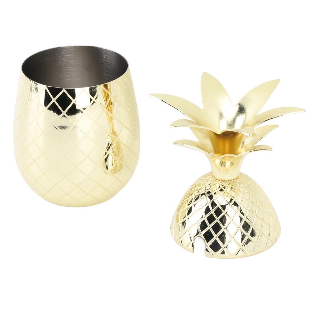 Cup with Lid 500ml Stainless Steel Drinking Glasses Reusable Easy to Clean Versatile   Cup for Bar Party