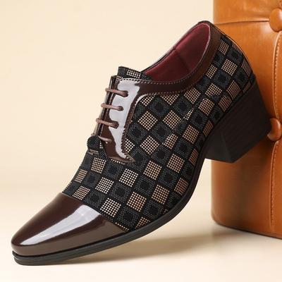 Large Size Pointed Casual Foot Leather Shoes Men's Fashionable and Comfortable Breathable Versatile Leather Shoes