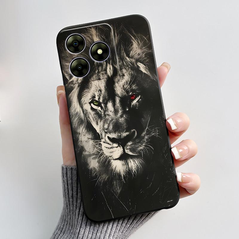 Pentru Blackview Wave 8C 6.56" Wave 8 Black View Wave8C Wave8 Spate TPU Silicon Moale Carcasă Telefon Luxos Drăguț Iepuraș Iubire Husa Amuzantă