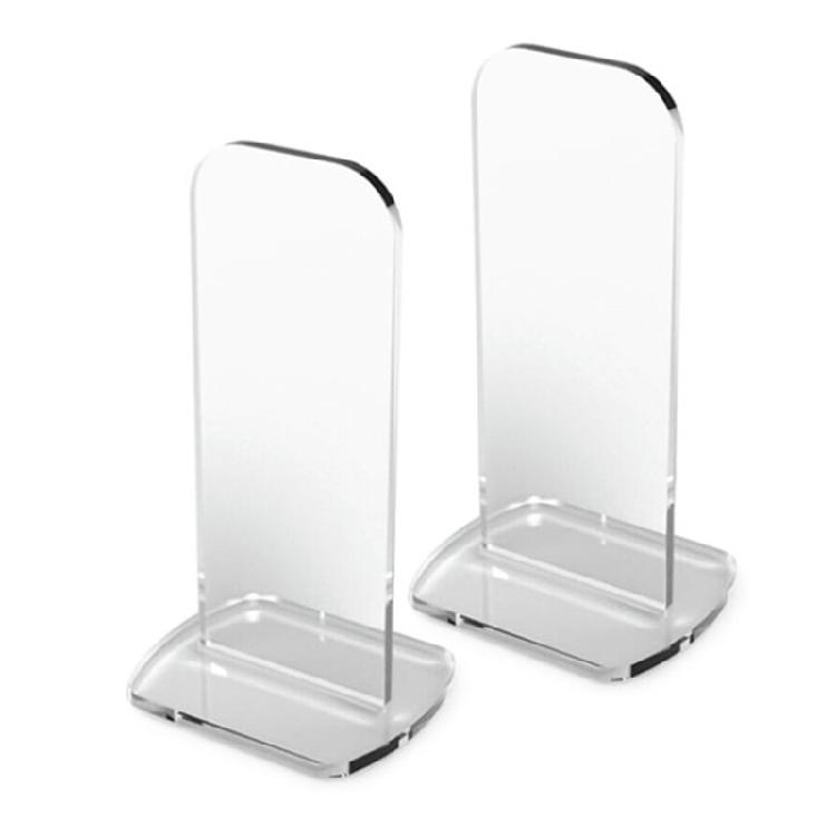2Pcs/Set Clear Acrylic Boxing Gloves Display Rack for Home Store Storage Stand Elegant Desktop Organizers