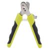 Haustier-Nagelknipser mit doppelten runden Löchern, Klingen aus Edelstahl, ergonomischer Krallenschneider für Katzen, Hunde, Kätzchen