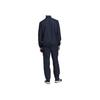 adidas Windproof Stand Collar Long Sleeve Top Comfortable Elastic Pants Casual Sports Suit Men Suit Black Blue DV2462