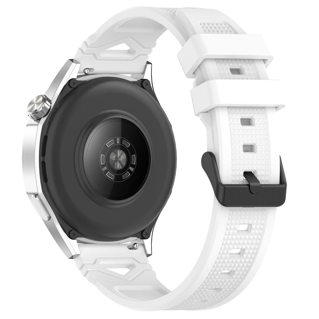 22mm Universelles Silikon-Uhrenarmband für Huawei Watch GT 5 Pro 46mm/GT 5 46mm/GT 4 46mm Armband mit gepunkteter Textur