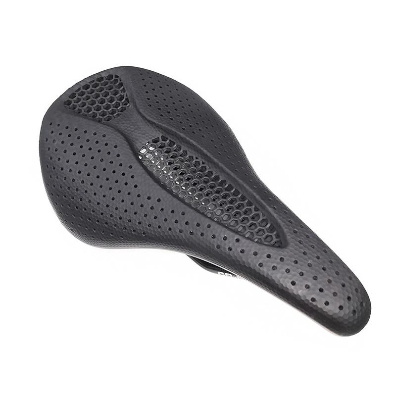 

Седло для велосипеда, напечатанное на 3D-принтере, Подушка сиденья велосипеда из углеродного волокна, Сверхлегкое седло для шоссейного и горного велосипеда, Углеродное седло для MTB