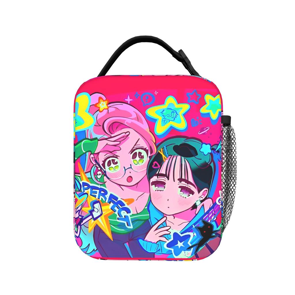 Alien Stage Anime Insulated Lunch Bags Mizi Sua Till Ivan Lunch Container Cooler Bag Tote Lunch Box College Picnic Girl Boy